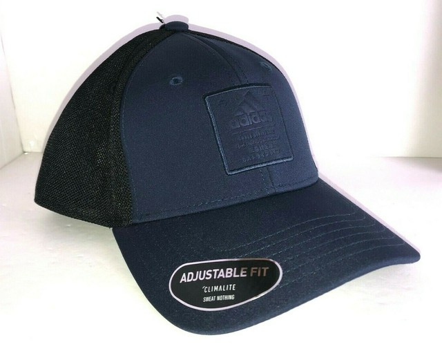 adidas all black hat