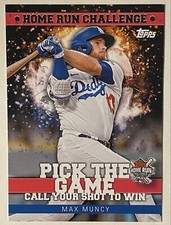 2022 Topps Series 1 Pick the Game Card #HRC-25 Max Muncy HR Challenge