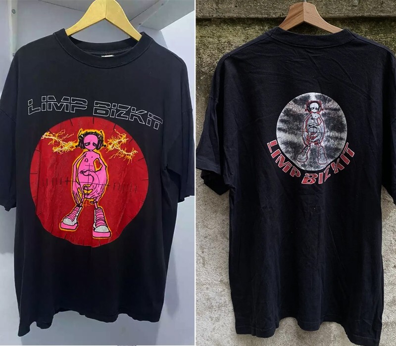 ミュージシャン 90s LIMPBIZKET T-SHIRT 90s Limp Bizkit band