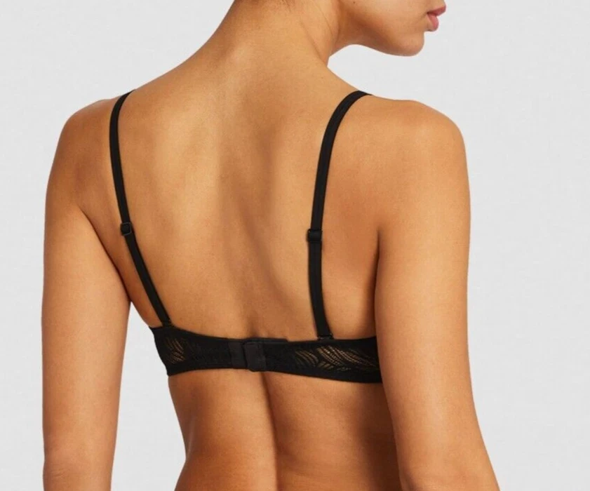 Calvin Klein Marquisette Lace Bra 10B 32B  RRP $80 - Image 2 of 3