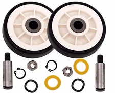 Replacement Drum Support Roller Pulley Wheel Repair kit for Maytag Dryer 303373