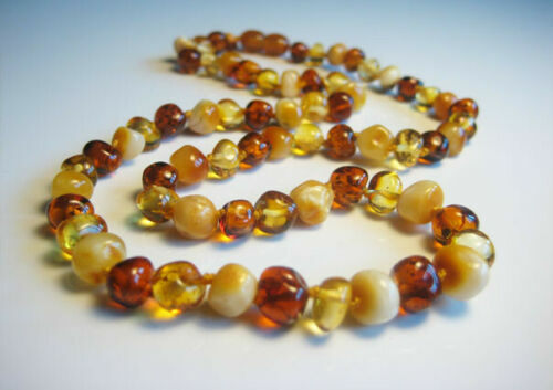 Genuine Real Baltic amber Necklace - Choose color 20 inches !!! - Bild 15 von 17