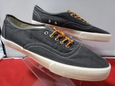 pm2 Worn Once Mens American Eagle Outfitters Dark Indigo Canvas Deck Sneakers 12