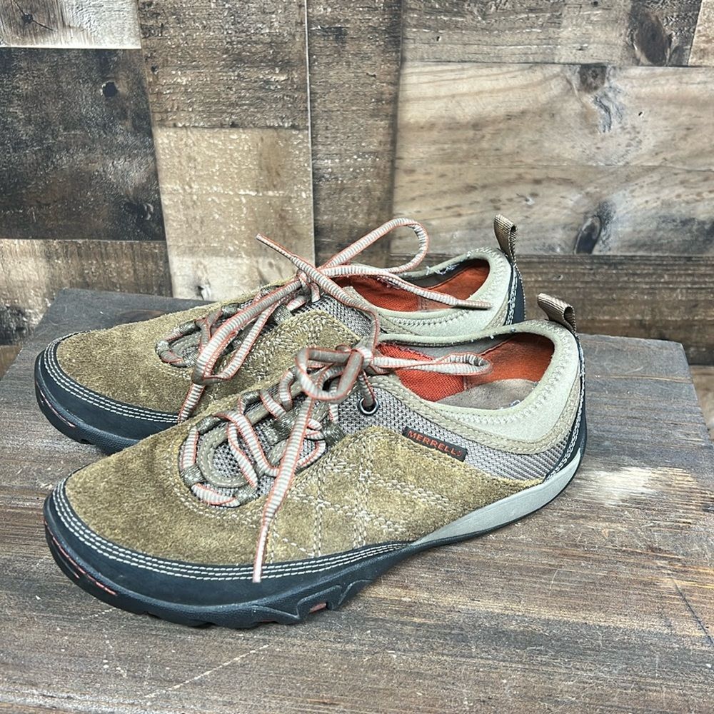 MERRELL Kangaroo Mimosa scarpe da trekking in pelle glee da donna taglia 7