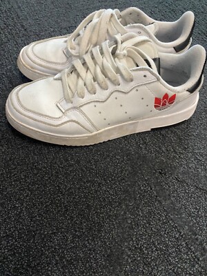 Adidas Supercourt Cloud White leather trainers classic 2020 UK UK Seller  UK