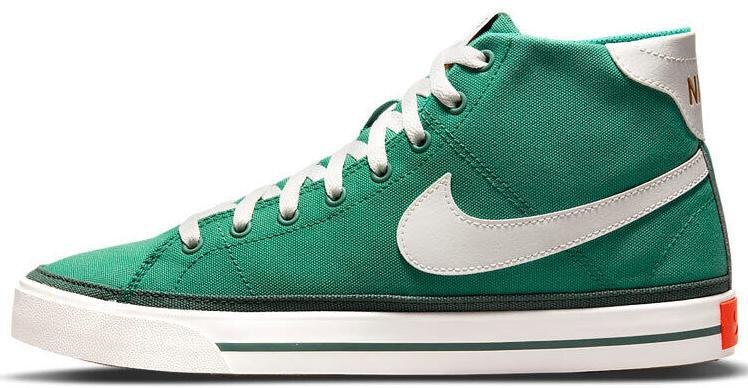 Nike Court Legacy Canvas Mid Black White for Sale