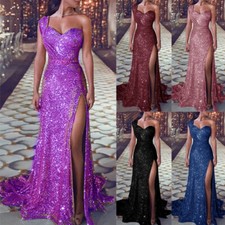 Formal Lady Wedding Evening Cocktail  Party Prom Bridesmaid Ball Gown Dress Plus