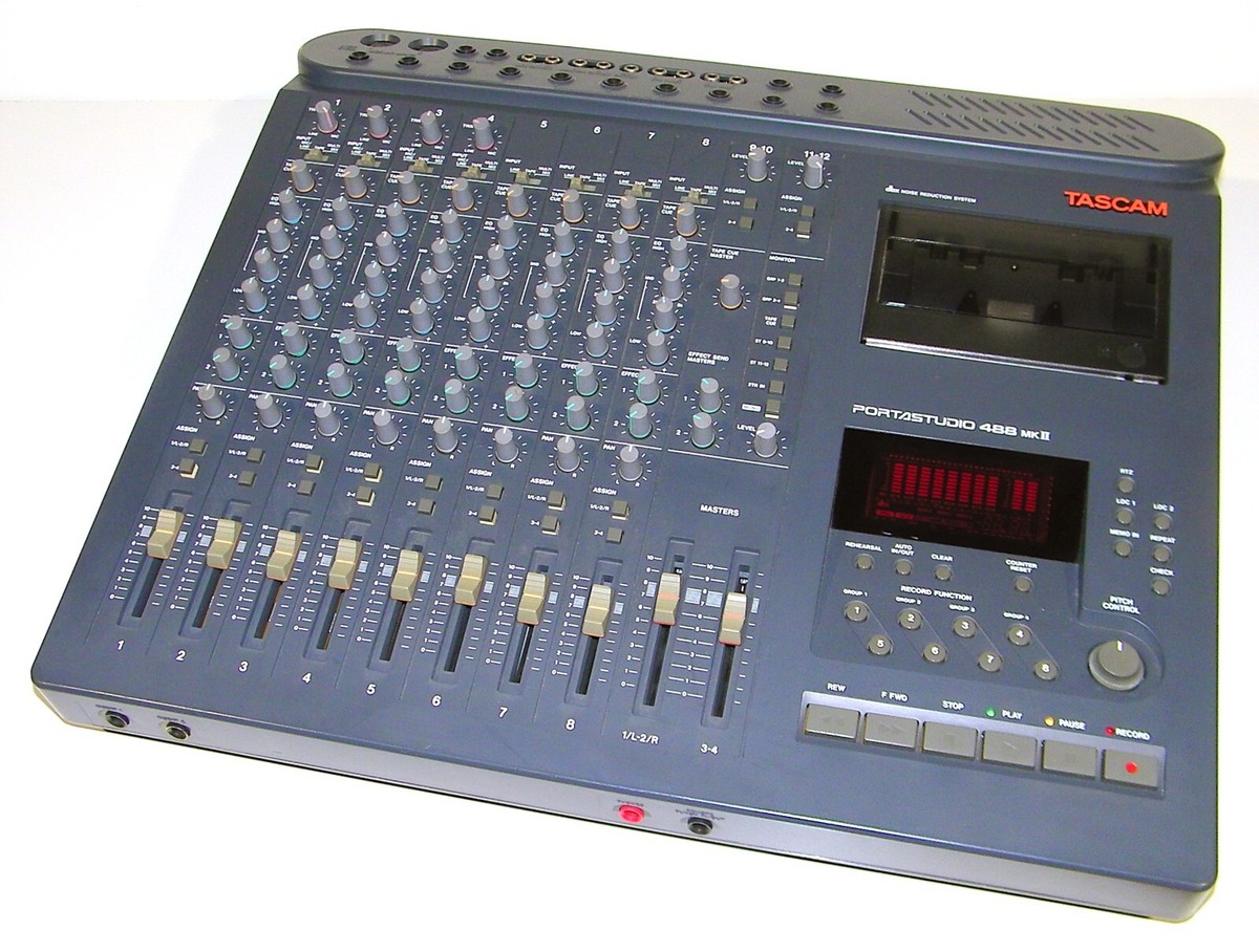 配信機器・PA機器・レコーディング機器 TASCAM PORTASTUDIO 488 MK II Amazon.co.jp: TASCAM 488 MKII 整備動作品 マルチトラック