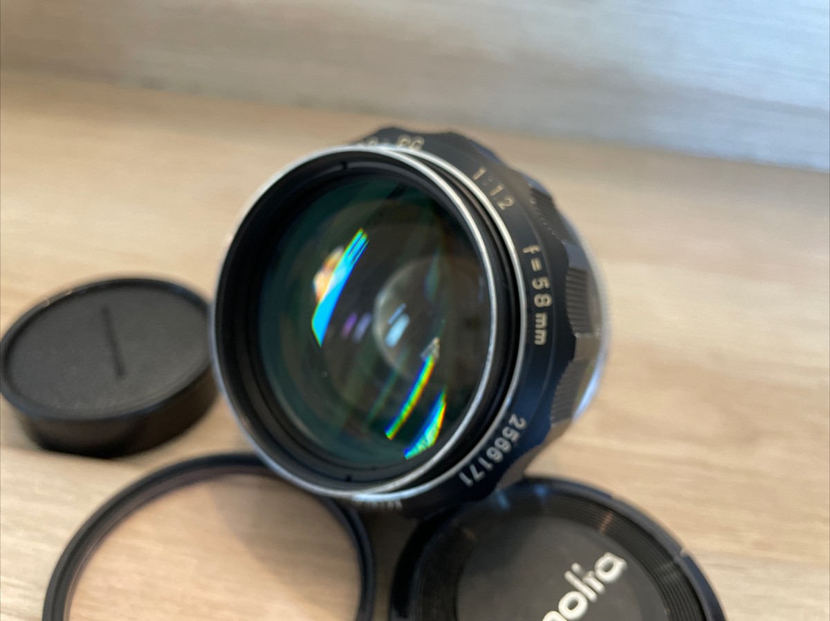 Minolta MC ROKKOR PG 58mm f/1.2 ”Hawk Eye” MF Prime Lens | eBay