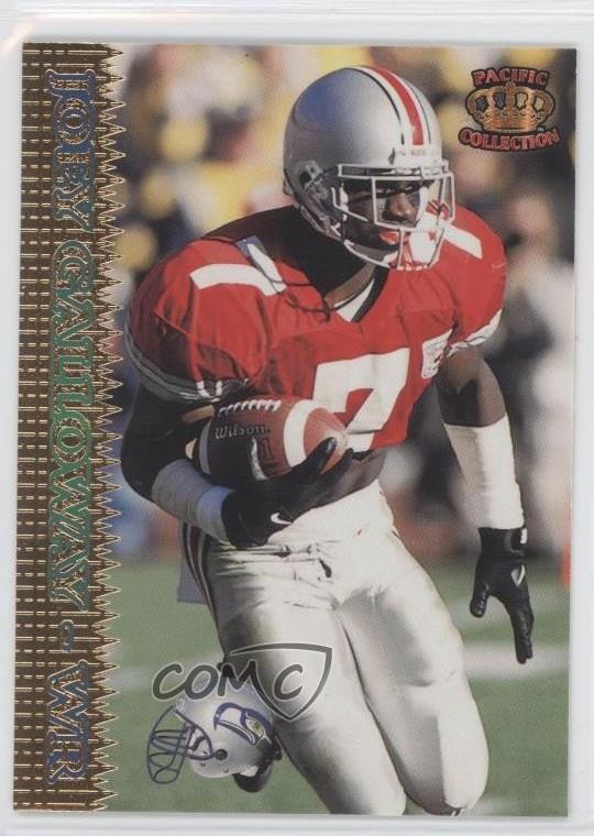 1995 Pacific Joey Galloway #372 Rookie RC 2f5