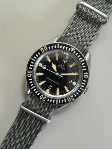 1962 Vintage Omega Seamaster 300 No Date 165.024 CB Case Cal. 552  165024
