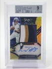 LAMAR JACKSON 2018 SELECT PRIME GOLD PRIZM RPA ROOKIE RC AUTO 10/10 PSA 9 Q2754