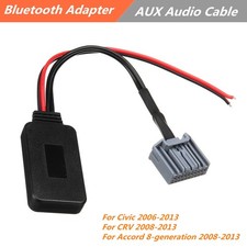Wireless Bluetooth AUX Cable Audio Receiver Adapter For Honda Civic CRV Accord