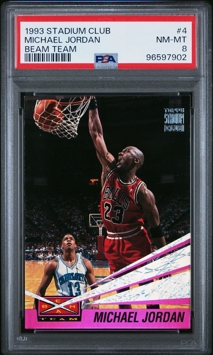 その他 1993 Topps Stadium Club BEAM TEAM Michael Jordan 1992-93 Topps Stadium Club Beam Team Members