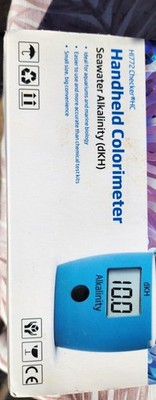 Hanna HI772 Checker Saltwater Aquarium Alkalinity(DKH)Colorimeter Checker Tester