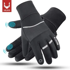 -10℉ Waterproof Windproof Touch Screen Warm Winter Gloves for Cold Weather Men