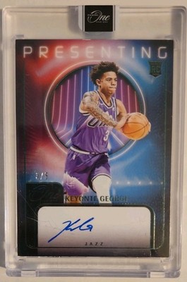 2023-24 Panini One and One - Presenting Keyonte George #P-KYG #3/5 Jersey # RC