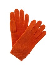 Portolano Cashmere Gloves Women's Orange