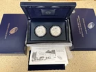 S40 2013  American Eagle West Point Two Coin Silver Proof Set W/COA