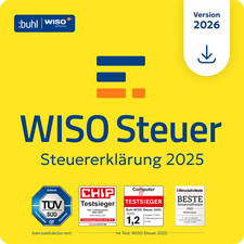 ESD-Version WISO Steuer 2026 - für die Steuererklärung 2025 - per eBay-Nachricht