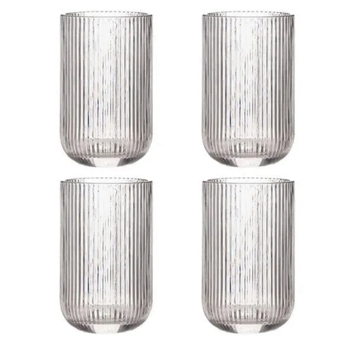 Ravenhead Linea 430ml Set of 4 Hiball Glasses
