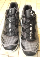SALOMON  XTSLAB 4 GORTEX UNISEX SIZE  9 M MEN 10 M WOMEN IN BLACK COLOR  479534S