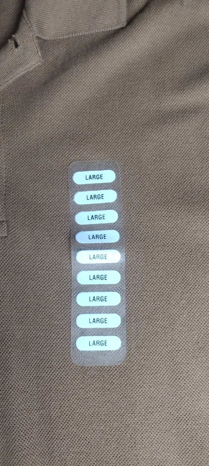 Sun River Men's Large Polo Shirt 100% Cotton - Image 4 of 4