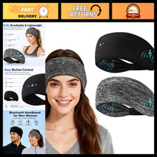 Bluetooth Sleep Headphones Headband - Ultra-Thin Speakers for Comfortable Sleep