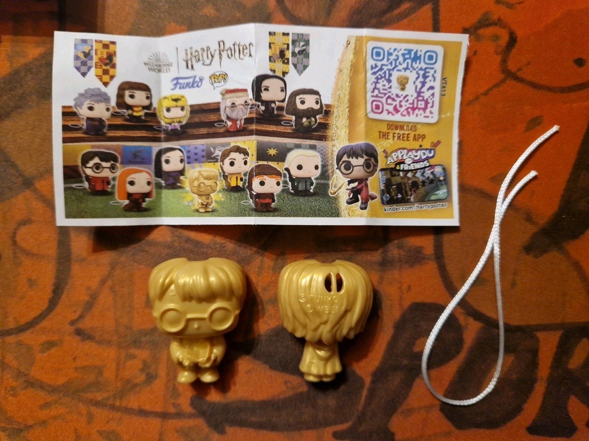 2024 Harry Potter Funko POP Kinder Joy WIZARDING WORLD GOLD HARRY