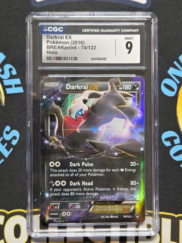 Darkrai-EX graded CGC 9 for sale on eBay