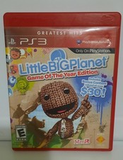 Little Big Planet GOTY Edition Greatest Hits PS3 w/ Case NO Manual