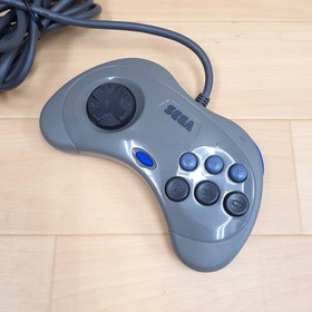 Japanese SEGA SATURN Console with 2 controllers, 5 Games tested working