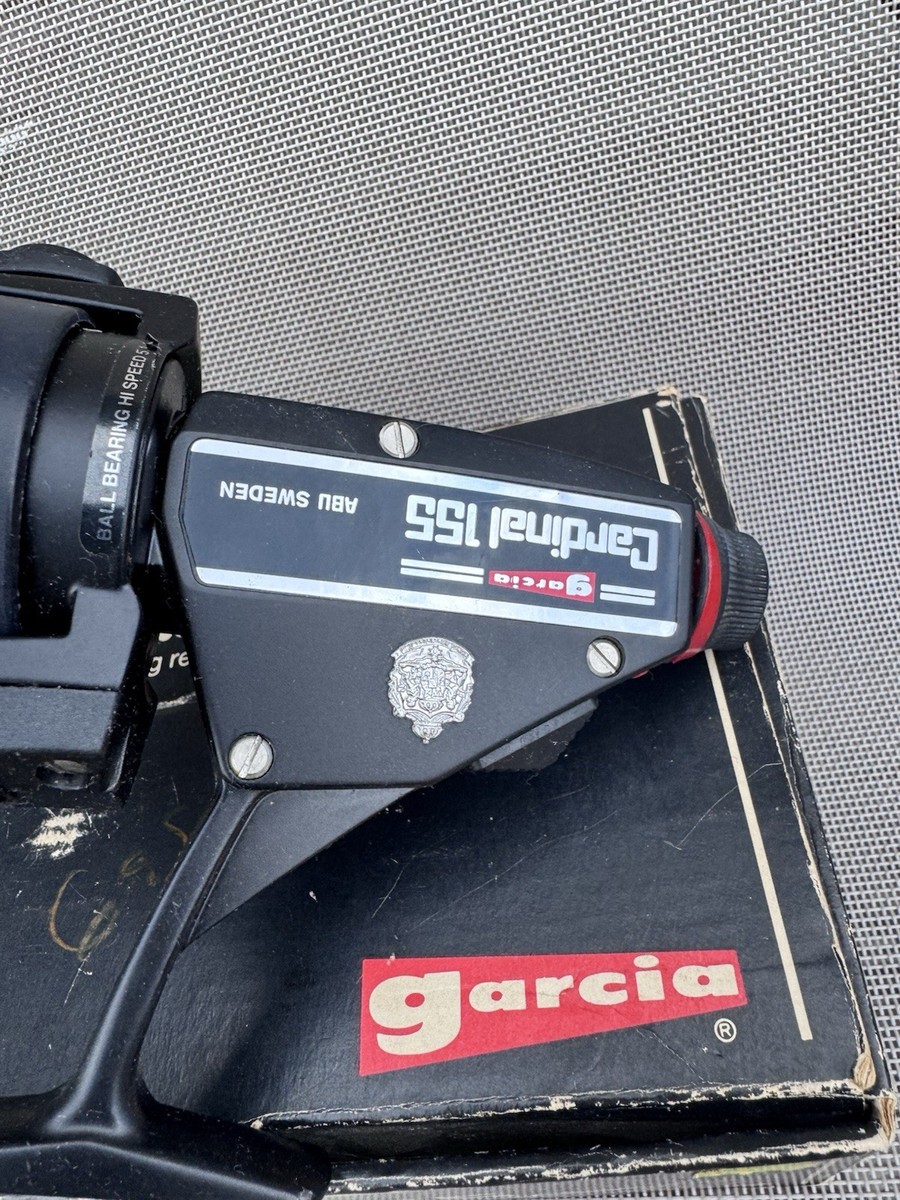 Vintage ABU Garcia Cardinal 155 Spinning Reel in Box Made in