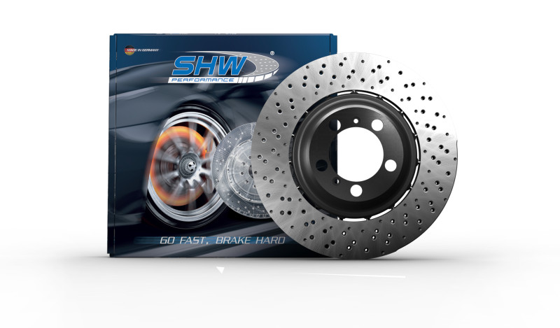 SHW Performance Brake Rotor for Porsche 911 GT3 RS 4.0 2011 Right Front