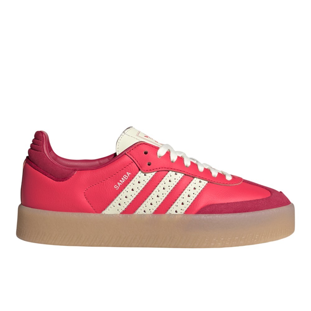 adidas Sambae  Womens Red Sneakers Casual Shoes JH7287