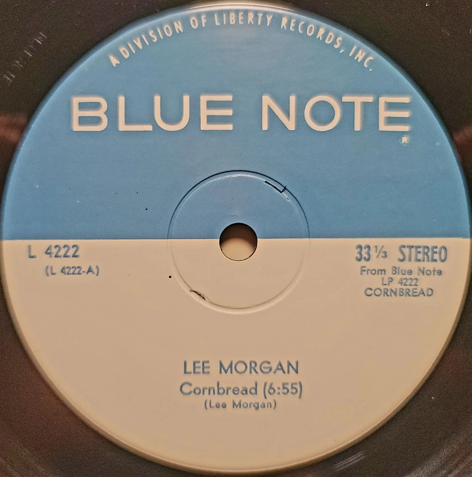 LEE MORGAN Cornbread 7" Jukebox 33 1/3rpm 1967 US Press Blue Note L4222 Stereo Foto 3 de 4