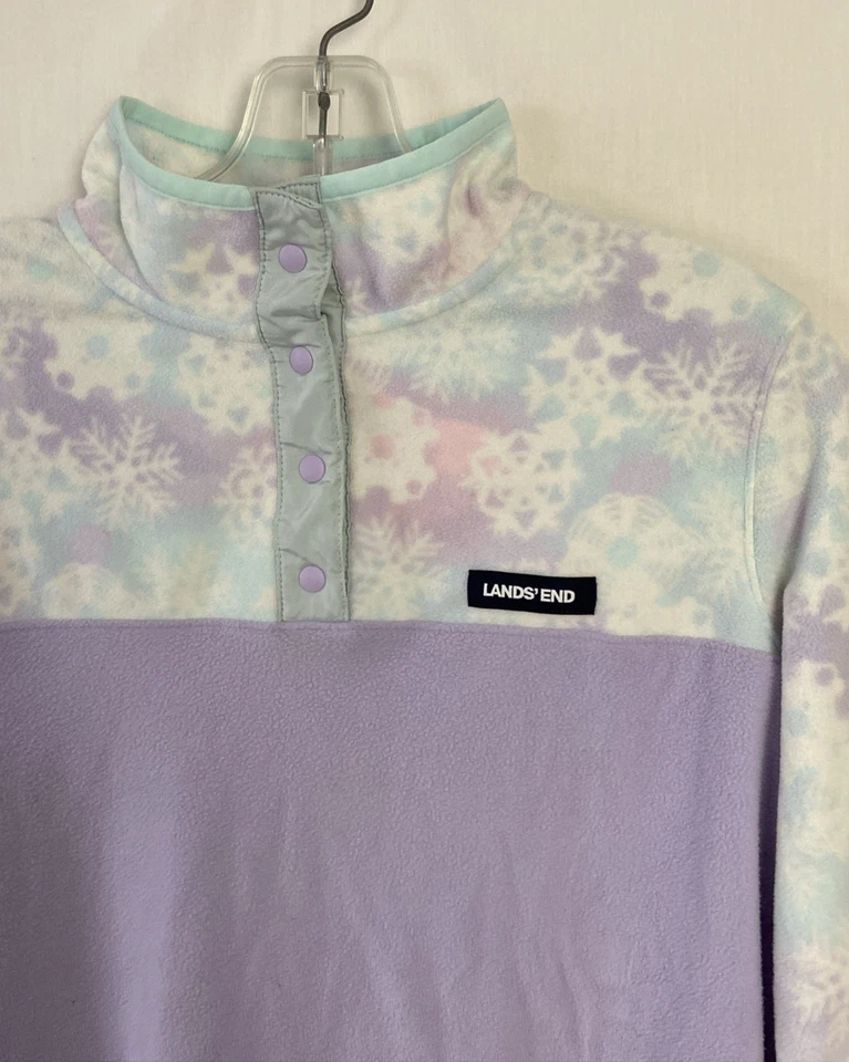 Vestido suéter polar Lands End para niñas talla 14-16 Foto 2 de 4