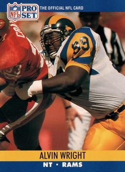 1990 Pro Set #556 Alvin Wright NFL