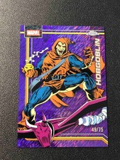 2026 Topps Chrome Marvel Comics #126 Hobgoblin Purple Shimmer Refractor 49/75