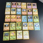 28 Pokemon Card ALL VTG Lot 1999 Unlimited Charmander  Haunter +More Played Cond