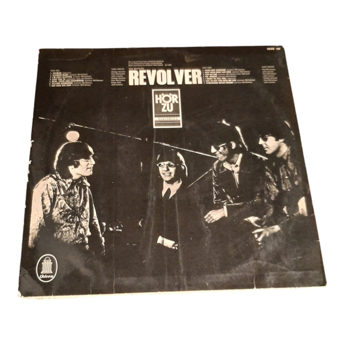 The Beatles Revolver LP Listen to Me ‎– Shze 186 - Odeon