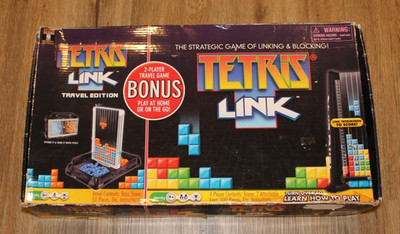 Tetris Link Game w/ Bonus Travel Edition Techno Source