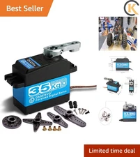 kg high Torque Coreless Motor servo Metal Gear Digital and Stainless Steel Ge...