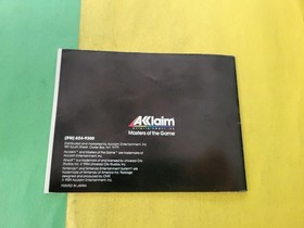 Manual de instrucciones Airwolf solo Nintendo NES