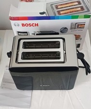 Bosch Sky Compact TAT7203GB 2 Slice Stainless Steel Toaster  7 Variable  B19/03