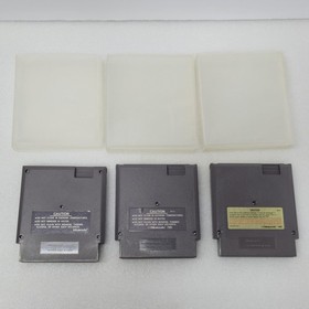 3 NES Nintendo Games Ninja Turtles TMNT, Gyromite, Bases Loaded 2 Tested Case