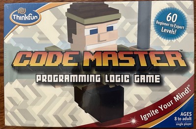 Thinkfun Code Master Programming Logic Minecraft Board Game Single Player 8+