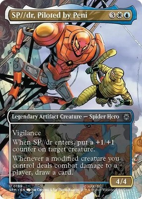 SP//dr, Piloted by Peni (Borderless) Foil 199 SPM NM U