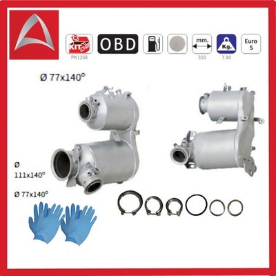  Ruß-Partikelfilter Dieselpartikelfilter DPF AUDI SEAT SKODA VW 1.6 TDI - EURO 5