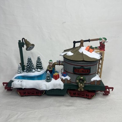1995 New Bright Holiday Express Train  TANKER CAR  (NO WIRE CONNECTOR) UNTESTED